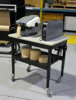 Mobile Tape Machine Table