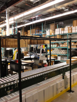 Over Conveyor Racking